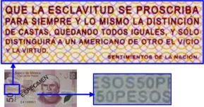 microimpresion 50 pesos